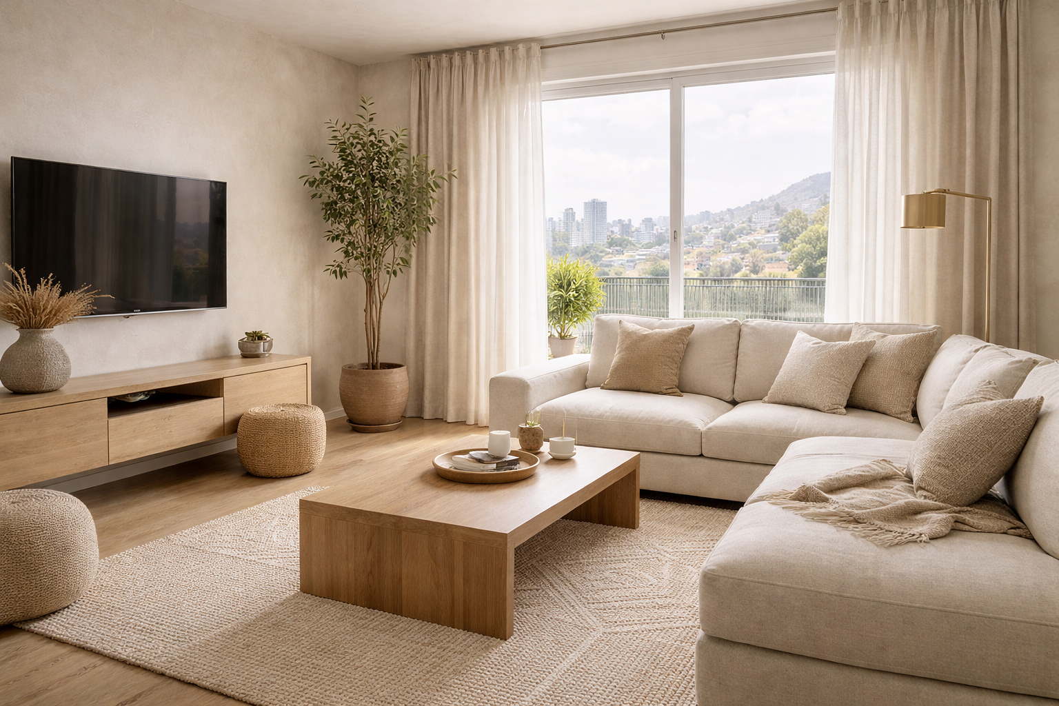 Warm Minimal Lounge 1